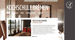 Desktop Screenshot of kochschule-bremen.de